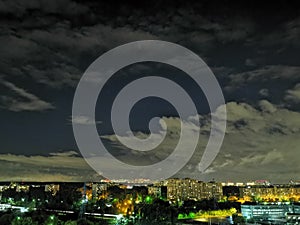 Sky, night scape, cloud scape