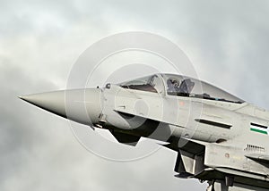 RAF QRA NATO rapid response Typhoon jet fighter plane photo