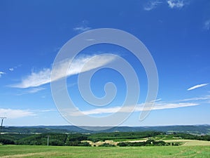 Sky over HunsrÃ¼ck and Eifel