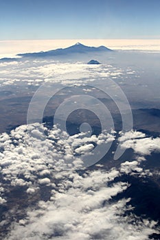 The sky over Mountains, Mexico