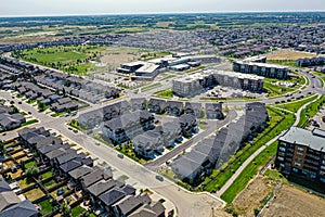 Sky's Canvas: Stonebridge, Saskatoon, Saskatchewan Panorama