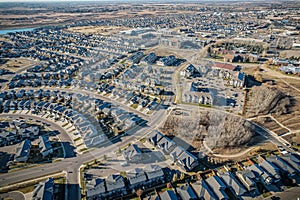 Sky's Canvas: Stonebridge, Saskatoon, Saskatchewan Panorama