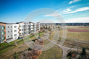 Sky's Canvas: Stonebridge, Saskatoon, Saskatchewan Panorama