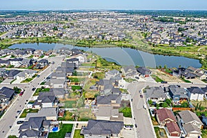 Sky's Canvas: Stonebridge, Saskatoon, Saskatchewan Panorama