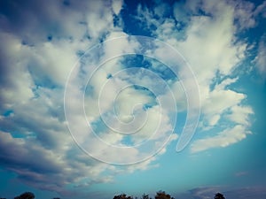 Sky scape of clouds. Cloudy sky. Rainy weather. Dramatic clouds. Dramatic background.