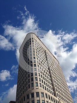 Sky scrapers downtown Boston