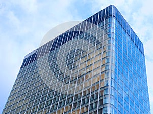 Sky-scrapers in a Paris district Defense