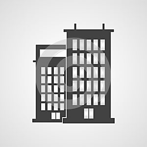 Sky scrapper Building vector icon