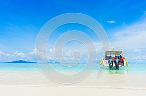 Sky and sea at Phi Phi Island