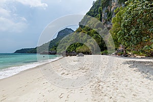 sky and sea,tropical paradise,Angthong national marine park, koh Samui,Thailand.