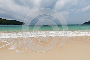 sky and sea,tropical paradise,Angthong national marine park, koh Samui,Thailand.