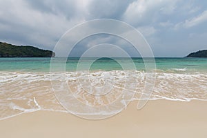 sky and sea,tropical paradise,Angthong national marine park, koh Samui,Thailand.