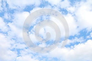 Sky, sky blue fluffy clouds white, soft sky cloud background, cloudscape sky clear cloud