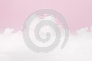 Sky soft pink cloud, sky pastel pink color soft background, love valentine background, pink sky clear soft background