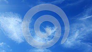 Sky with some soft clouds