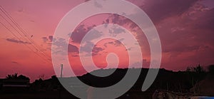 The sky speaks in a thousand colors.