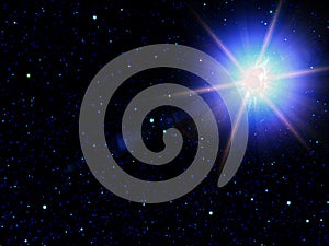 Sky stars constellation