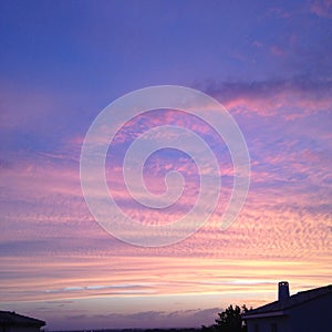 Sky sunset photo