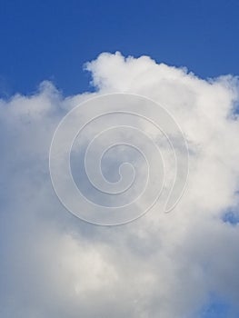 Sky and sunshine through clouds