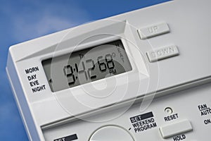 Sky Thermostat 68 Degrees Heat