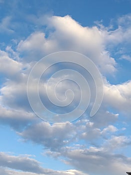 sky time nice view of clouded