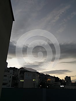 sky time nice view of clouded