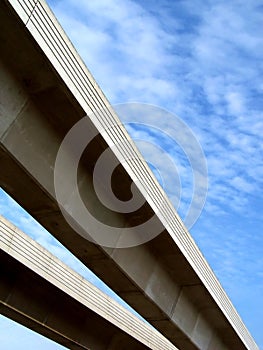 Sky and tracks