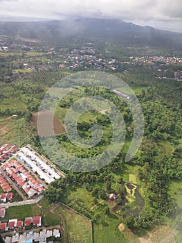 Sky View Aerial Portrait Photography