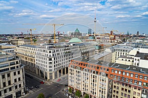 Sky view of Berlin, Germany