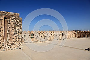Sky view from Jabreen Castle photo
