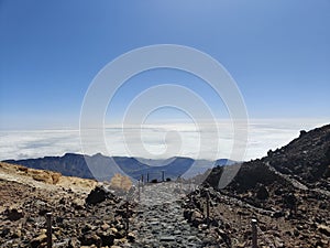 sky viewpoint mountains