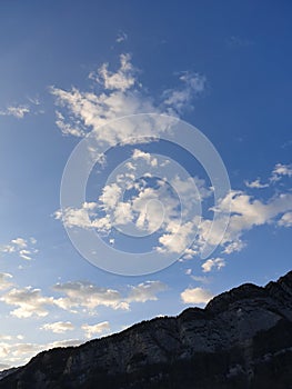 Sky-wide are clouds. heaven overcloud, cloudy and sky