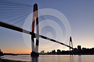 Skybridge between New Westminster and Surrey photo