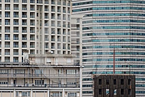 Skycraper and modern building detail photo