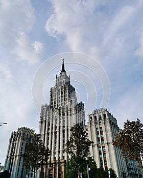 Skycrapper in Moscow city