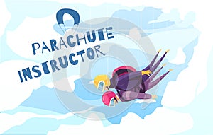 Skydiving Instructor Abstract Poster