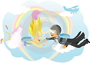 Skydiving Marriage