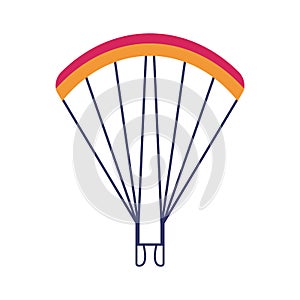 Skydiving Paragliding Parachute Icon