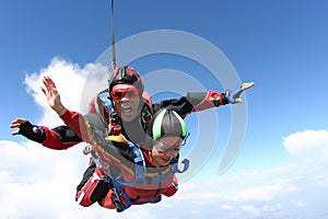 Skydiving photo