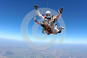 Skydiving photo