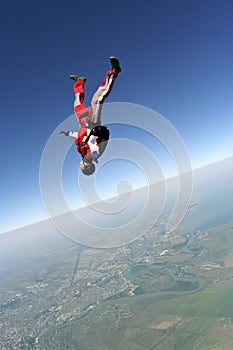 Skydiving photo.