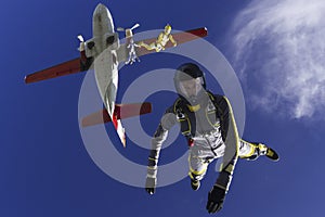 Skydiving photo.