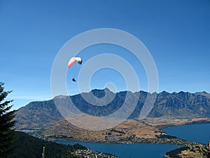 Skydiving, Queenstown, New Zealand photo