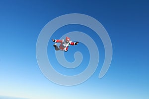 Skydiving. A solo jump before New Year.