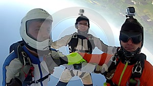 Skydiving video.