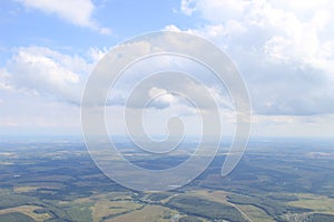 Skydiving view