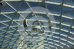 Skydome roof on the cruise ship Iona photo