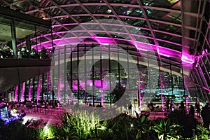 Skygarden in night
