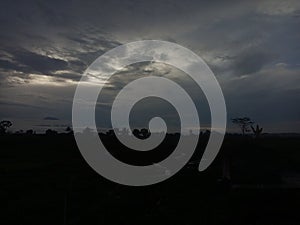 skylight and clouds photo