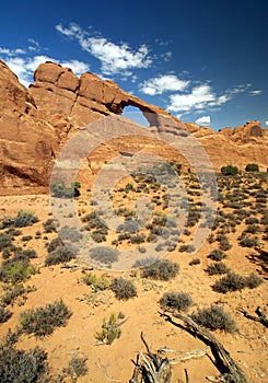 Skyline Arch in Arches National Park